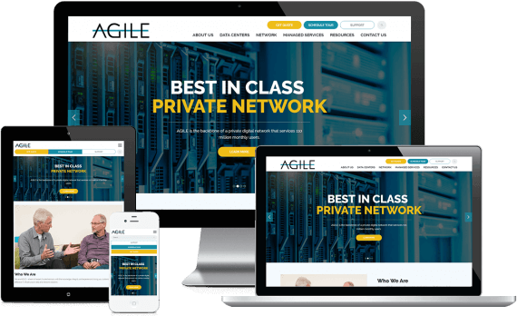 Agile Data Sites Web Design Business to Business