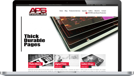 APS Prolab Web Design Business to Business