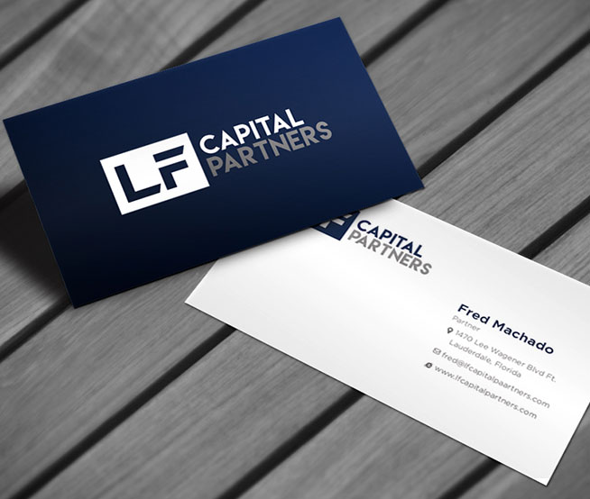 Business Cards & Stationary For Capital Partners