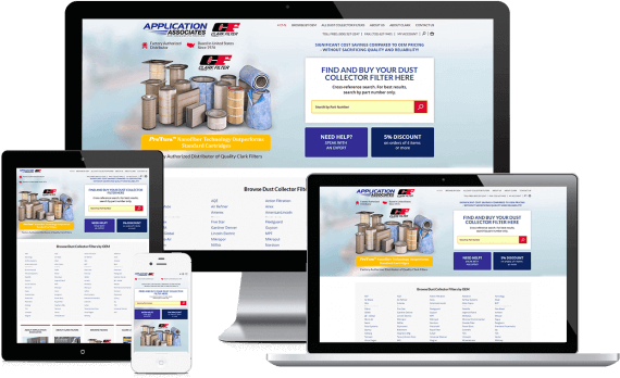 Clark Filters Direct PPC Marketing Industrial & Commercial