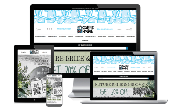 Coldie Holdie Email & SMS Marketing Retail