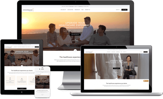 Concierge Key Health Web Design Medical & Healthcare