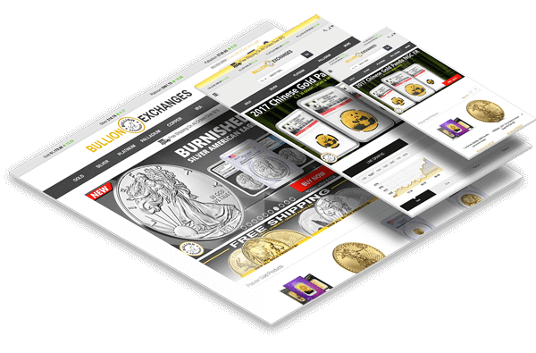 Bullion Exchanges Custom Coin Store Ecommerce Website