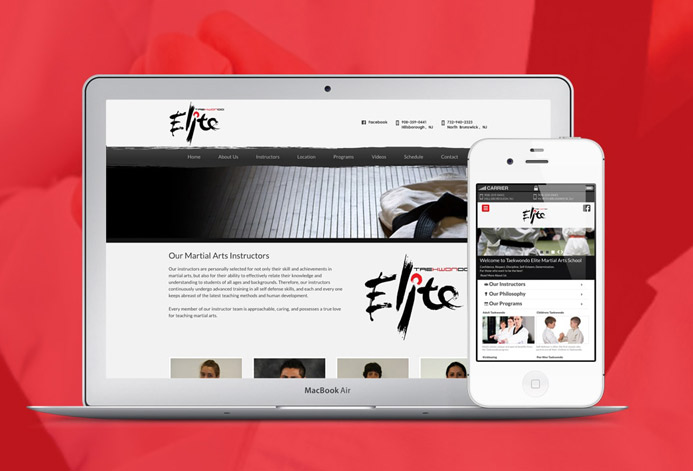 Taekwondo Elite Custom Martial Arts Website