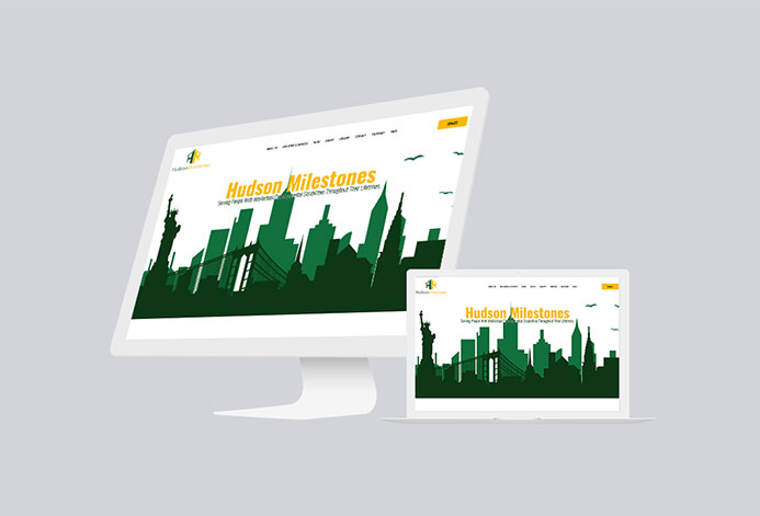 Hudson Milestones Custom Nonprofit Website