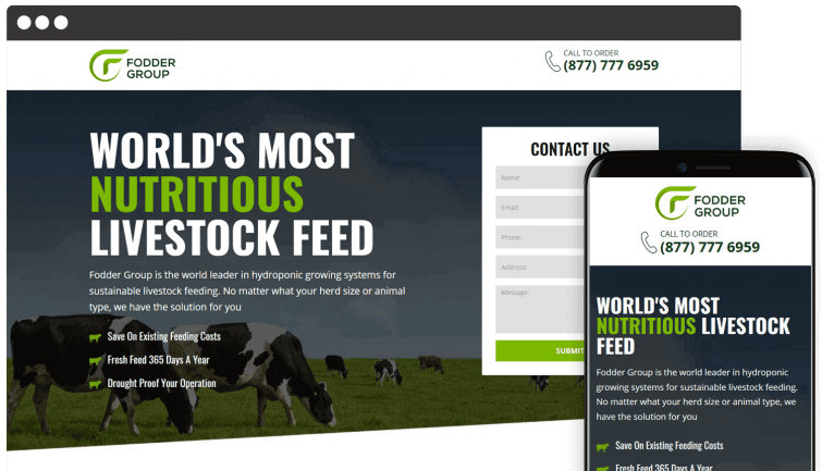 Fodder Group: B2B Website Redesign