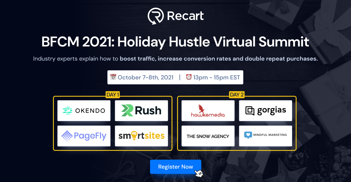 BFCM Holiday Hustle Virtual Summit