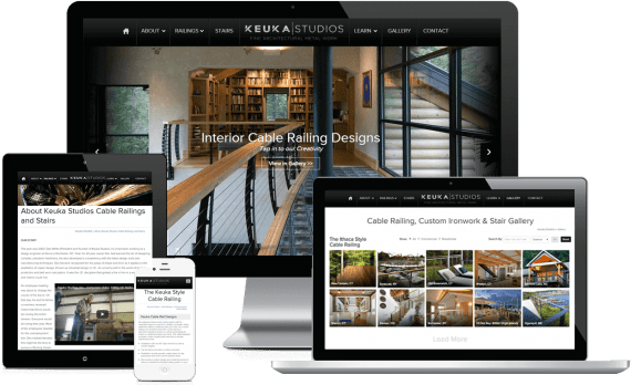 Keuka Studios Web Design Home Services