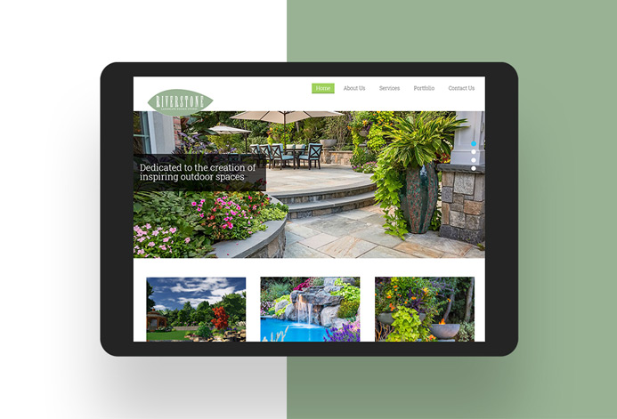 Riverstone Design Studio WordPress Website