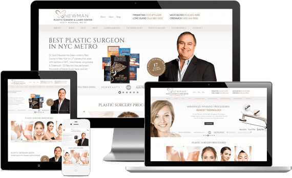 Newman Plastic Surgery Center Web Design Medical & Healthcare