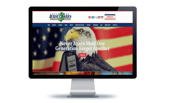 Operation Jersey Cares Org Web Design Nonprofit