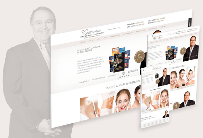 Newman Plastic Surgery Center WordPress Website