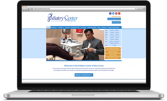 Podiatry Center of NJ PPC Marketing Paid Search