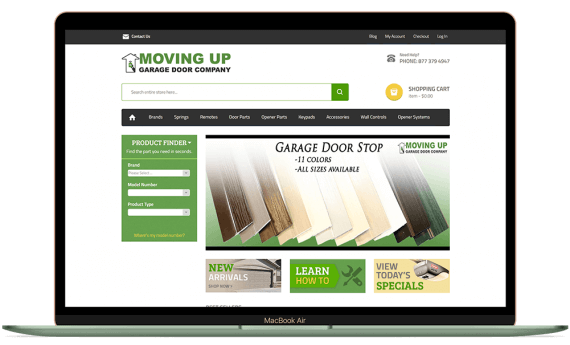 MovingUp Garage Doors PPC Marketing Paid Search