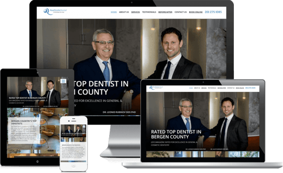 Real Smile Dental Web Design Medical & Healthcare