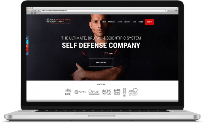 Ecommerce website for self defense training