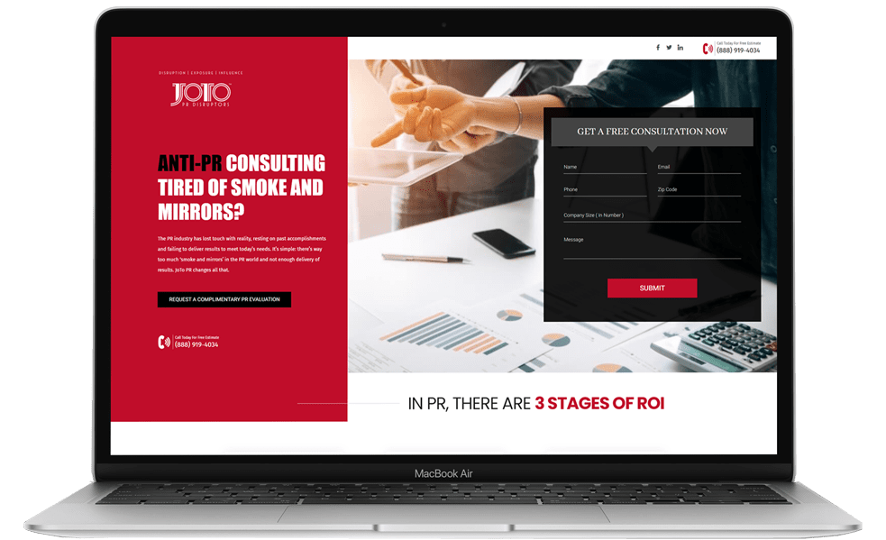 SEO & PPC Business-to-Business: Joto Ventures Responsive