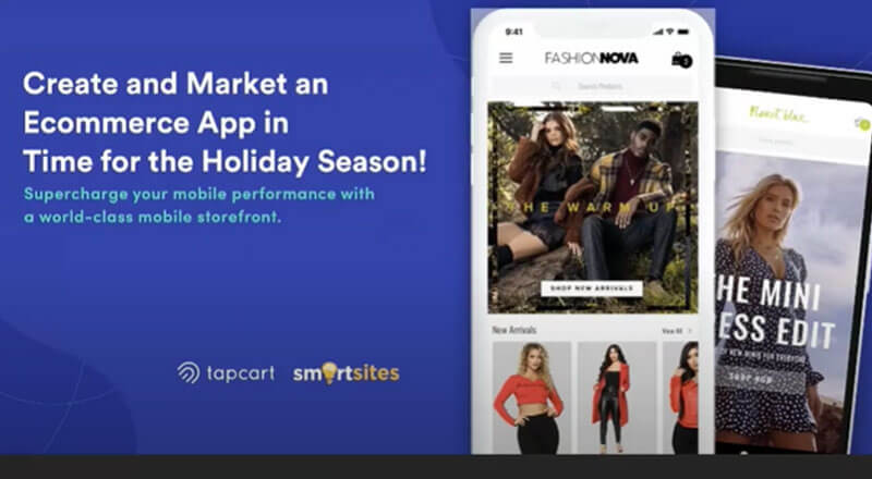 SmartSites x TapCart: Create and Market an App in time for the Holidays!