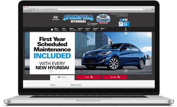 Springfield Hyundai Organic SEO Automotive