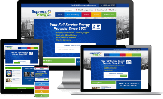 Supreme Energy Web Design Industrial & Commercial