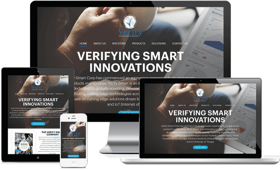 Verify Smart Corporation Web Design Business to Business