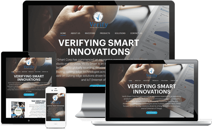 Custom website design for medtech