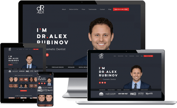 Dr. Alex Rubinov Web Design Medical & Healthcare