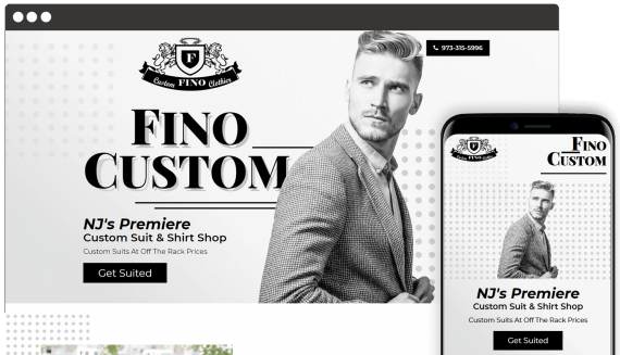 Fino Custom Web Design Retail