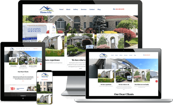 Home Ally Web Design Template Site