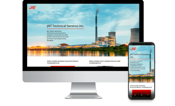 JNT Technical Services Web Design Template Site