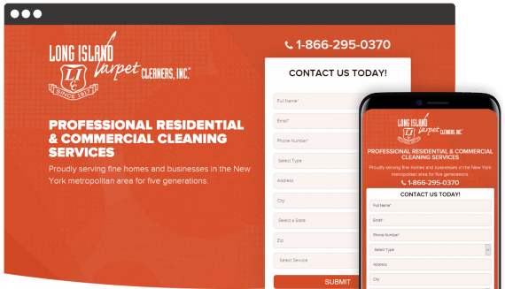 Long Island Carpet Cleaners Web Design Home Services