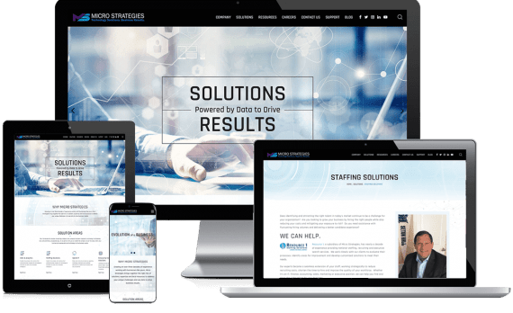 MicroStrategies Web Design Custom Website