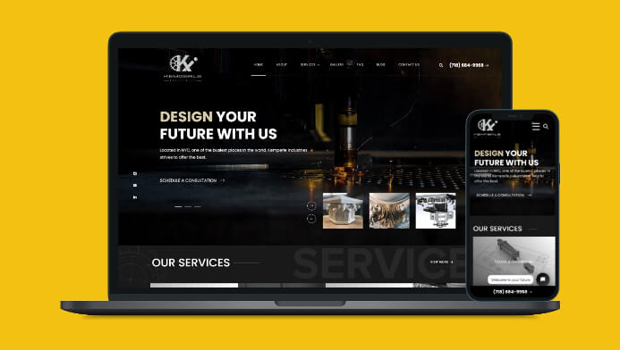 Kemperle Industries WordPress Website